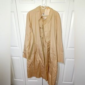 Vintage English Weathercoat Chas Macintosh for Lewis & Thos. Saltz size 46Long